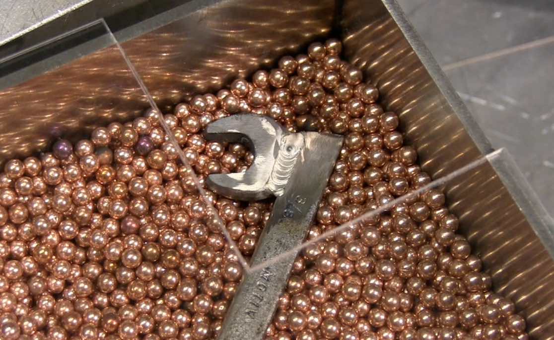 Tig Welding a Small parts in a Purge Box