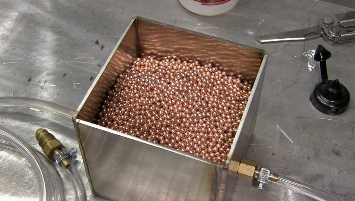 Tig Welding a Small parts in a Purge Box