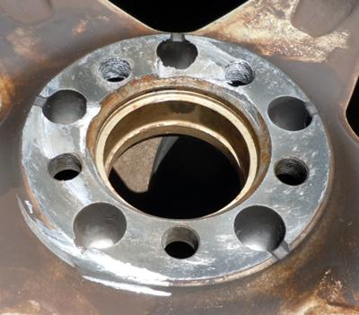 Wheel Mounting Face Wheel Mounting Face