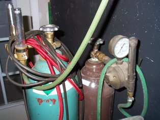 gas shielding argon welding helium tig cylinder weld mix aluminum using