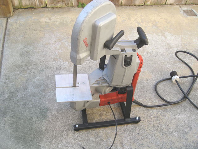  Bandsaw Stand - Simple Plans for how to make a portable band saw stand