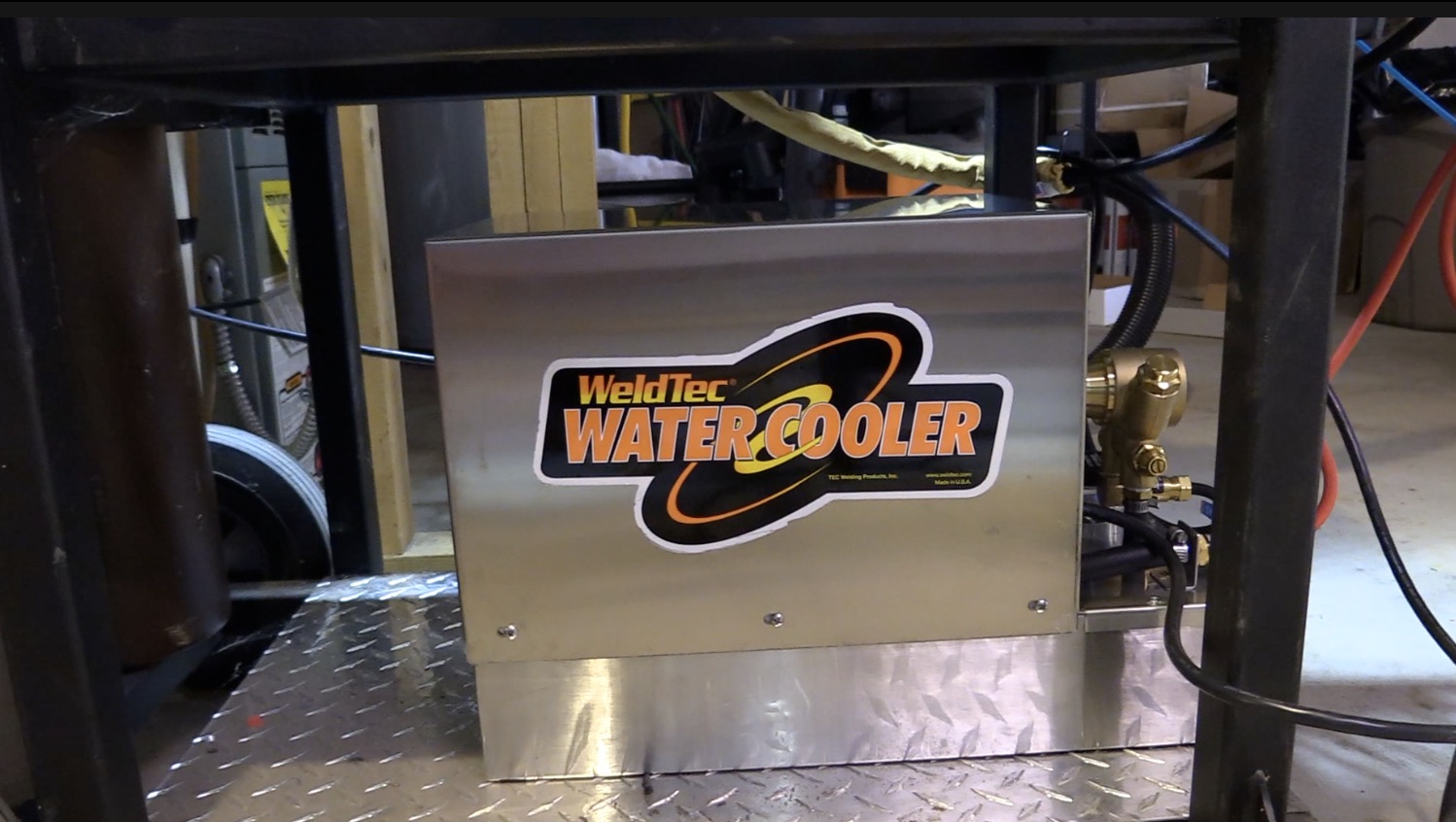 Hooking up a TIG Cooler