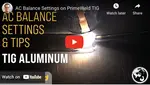 The One Page Aluminum TIG Welding Plan with Videos