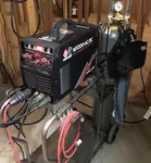 Video Shows the CK mt200 acdc welder on 4130 chromoly, Aluminum, Stainless, with lots of ARC shots