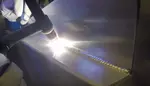 This Video shows How to Tig weld aluminum boxes outside and inside corners with great arc shots