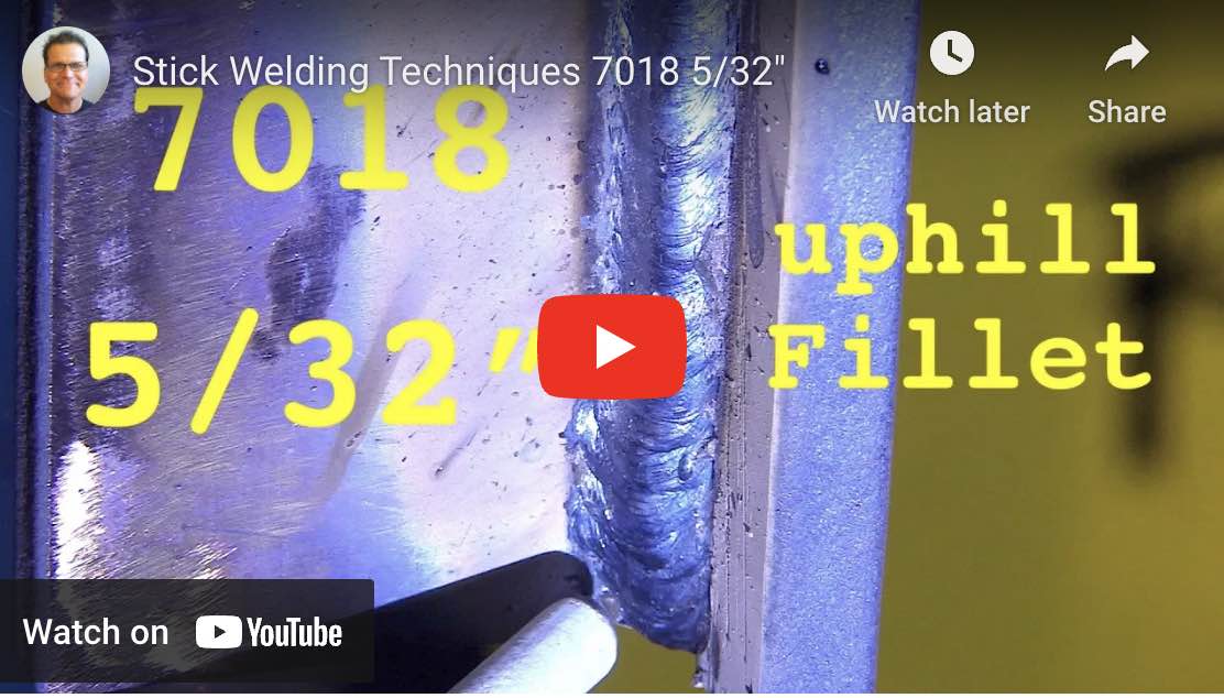 How to weld 7018 vertical