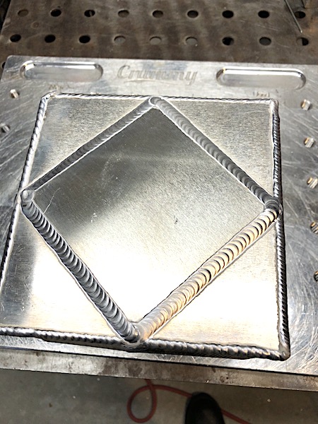 aluminum lap joint weld