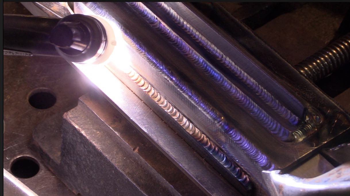 TIG Welding Training Exercise for 11 ga carbon steel