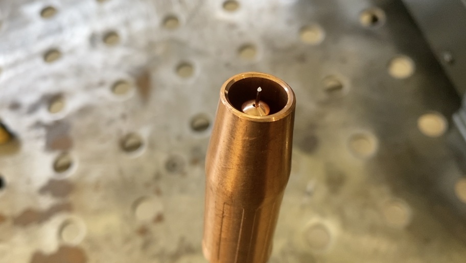 primeweld contact tip recessed primeweld contact tip recessed