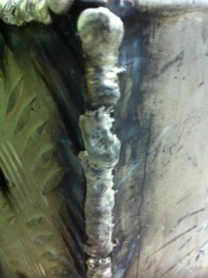 ugly mig weld on aluminum