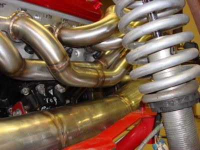 stainless steel exhaust welds