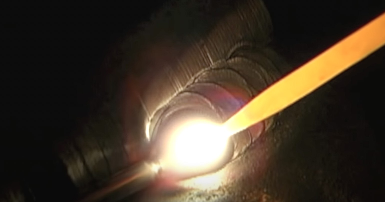 tig welding hss long stick out