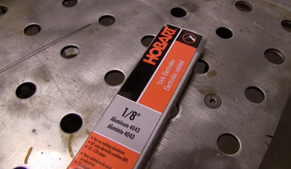 Hobart Aluminum Stick 4043 Electrodes Rods DC 1/8in X 14in Welding Welder 10 Set for sale online 