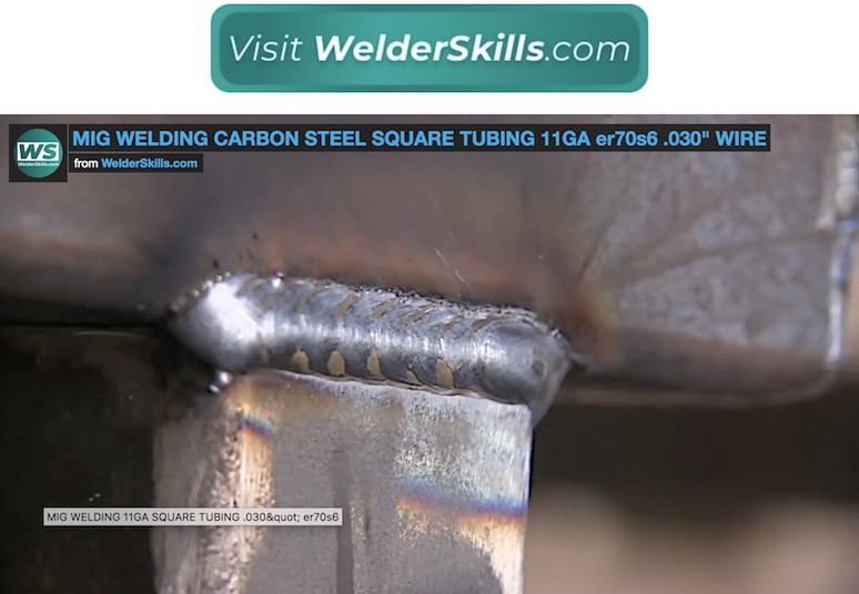 MIG Welding 11ga Square Tubing with .030" er70s6