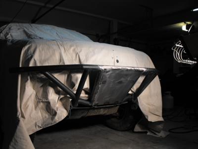 welding in the skid plate