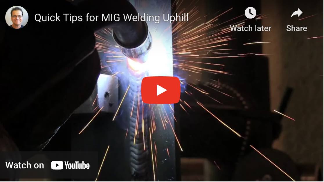 How to mig weld vertical