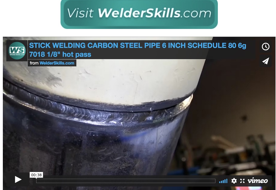 stick welding 6g pipe 7018
