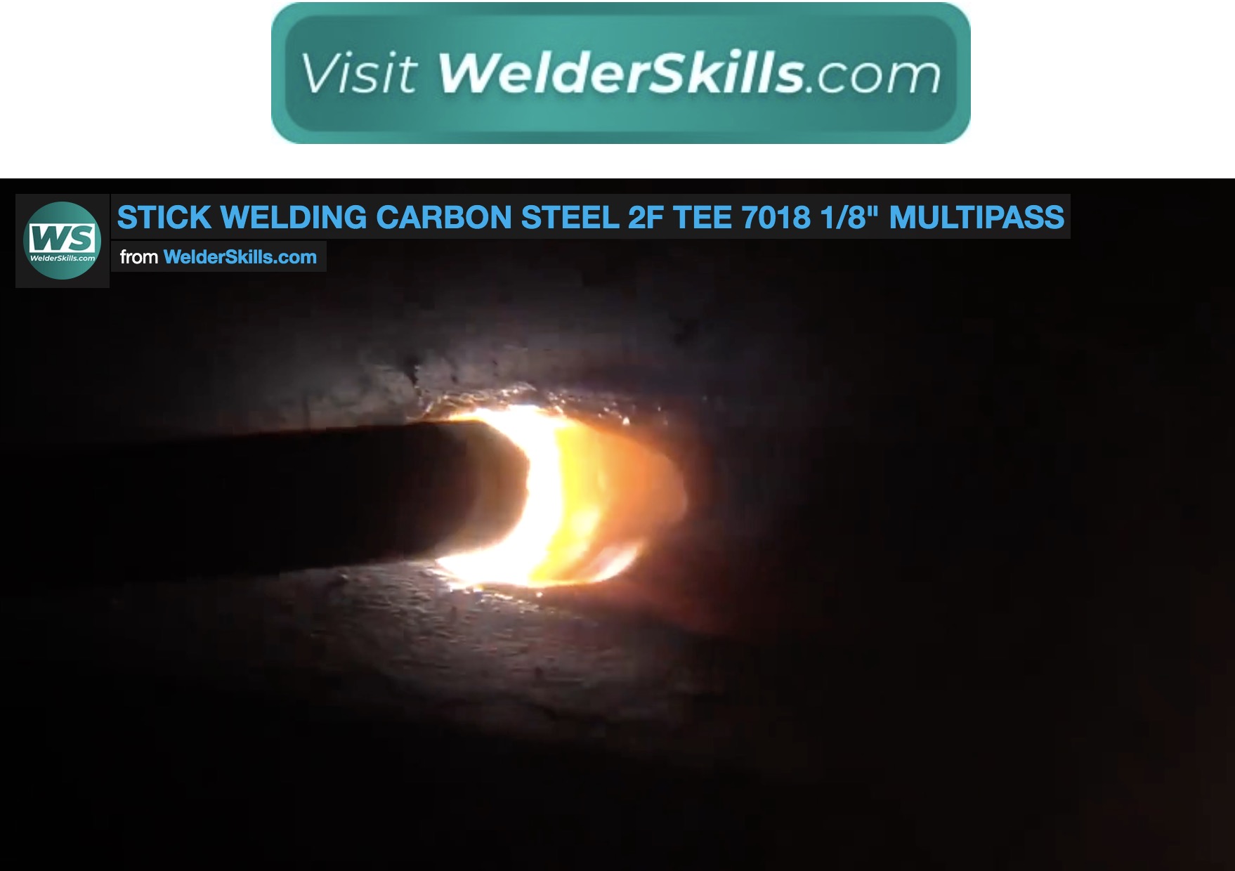 Stick Welding 1/4" carbon steel Tee Joint 7018 1/8" 130 amps
