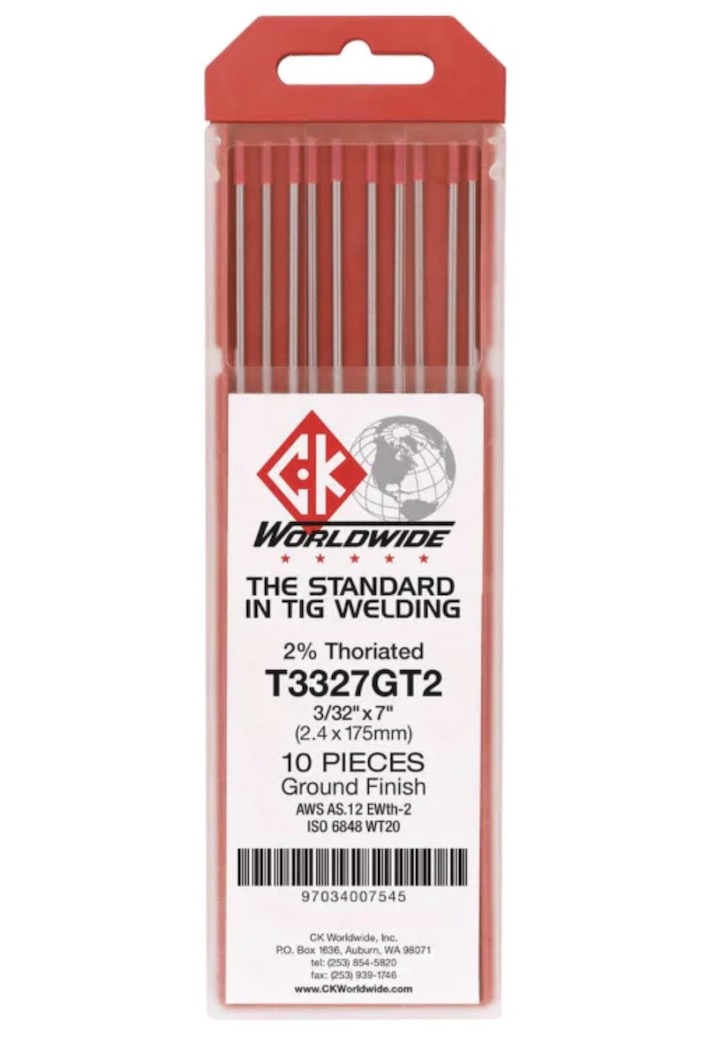 Tungsten Electrodes - Mixed Colors - (Red, Gold, Blue, Grey, Green, Pu – Mundaka Technologies