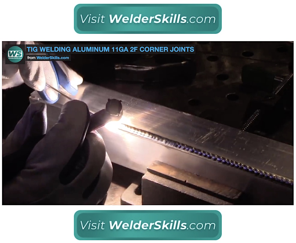 Tig Welding Aluminum 11ga corner joints settings