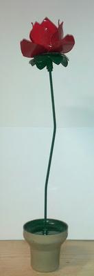 A rose i made for a friend to take home to his wife