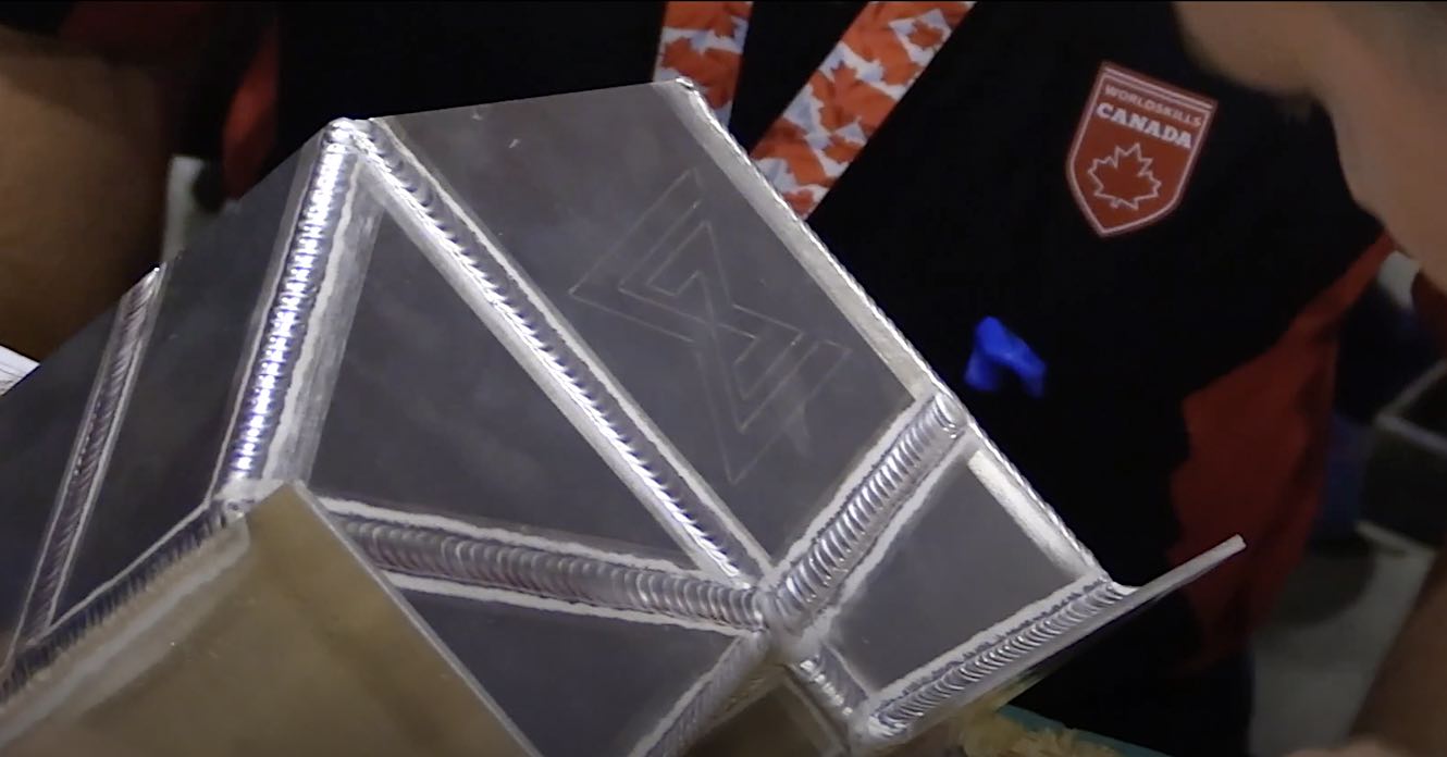 2022 world skills aluminum welding project aluminum tig project world skills 2022