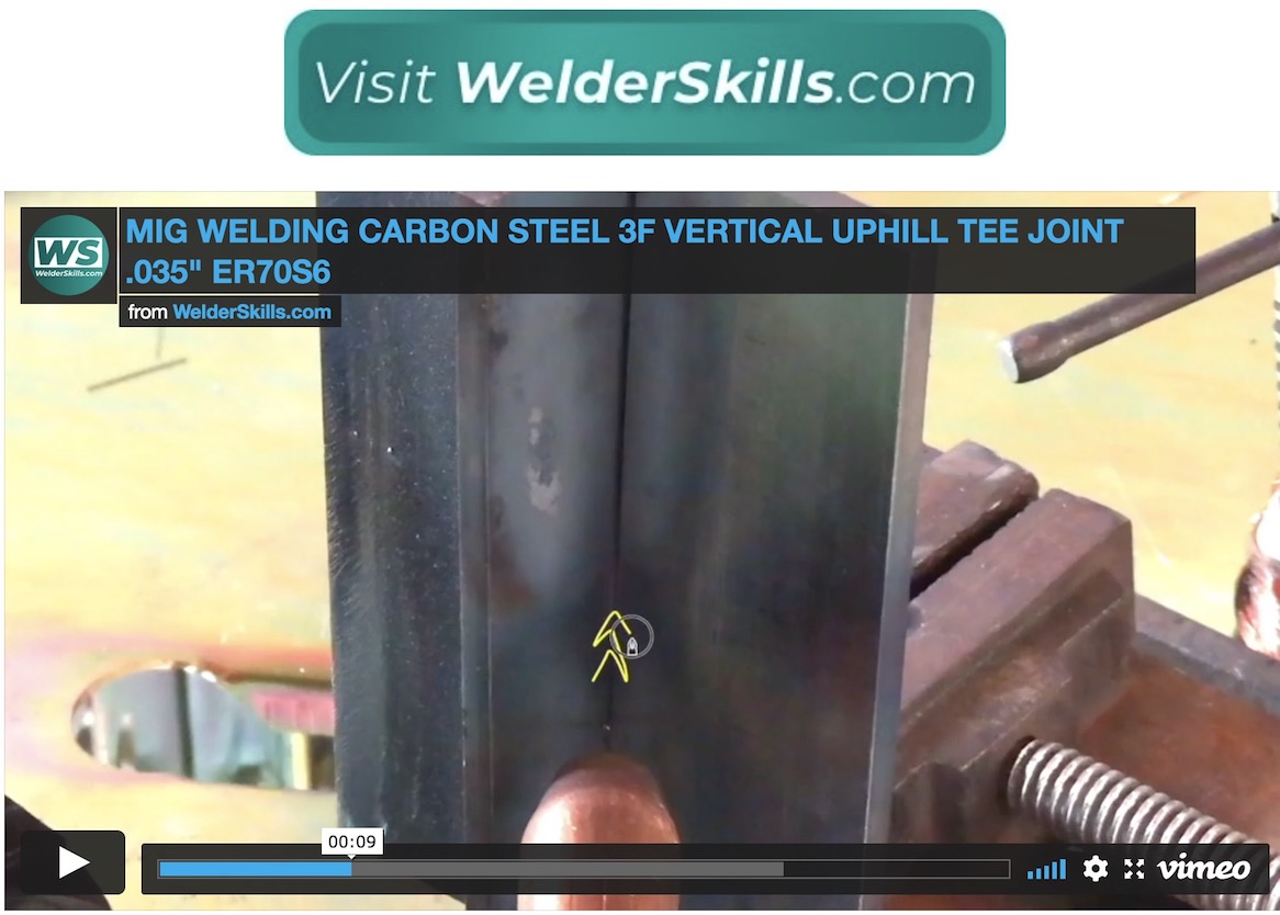mig welding uphill technique welderskills