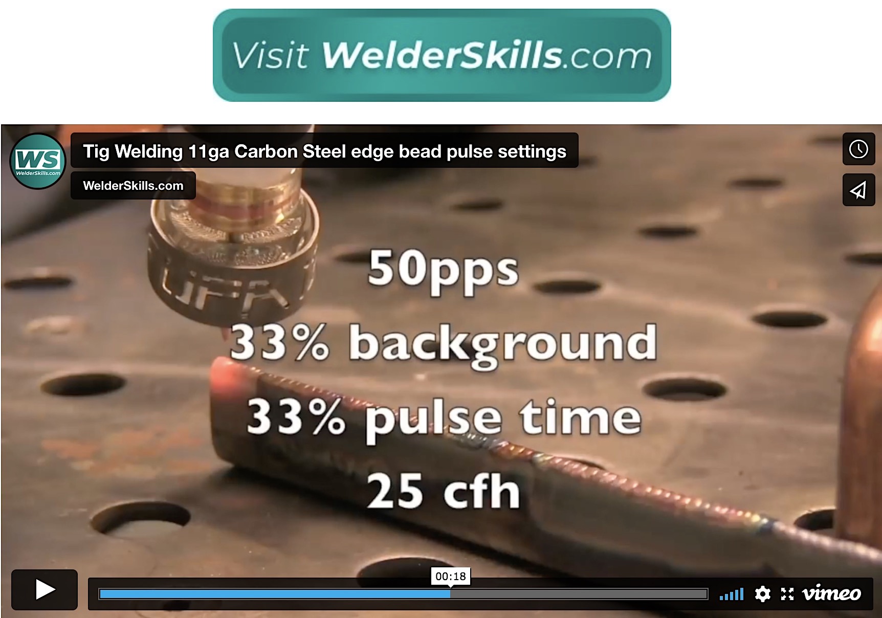tig welding edge bead