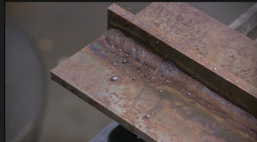 Slide Hammer Tool for removing Weld Spatter